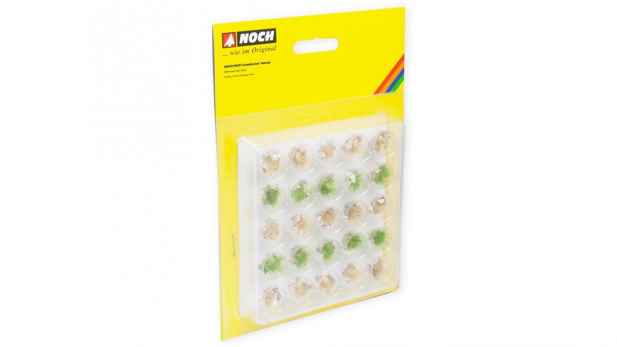 PROFI Grass Tufts "Stony", All Scales, NOCH 06920