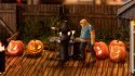 Pumpkins, illuminated, HO, NOCH 51210