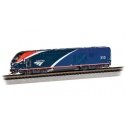 Siemens ALC-42 Charger - Econami(TM) Sound and DCC -- Amtrak 310 (Phase VII, blue, red, white), N, Bachmann Industries 68354