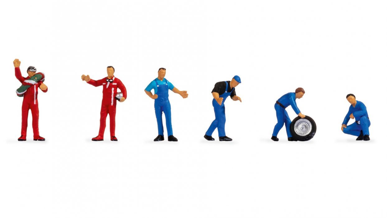 Racing Drivers and Mechanics, HO, NOCH 15107