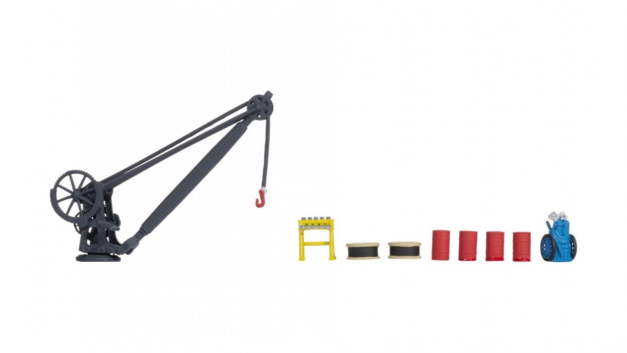 Rail Depot Accessories, HO, NOCH 14826