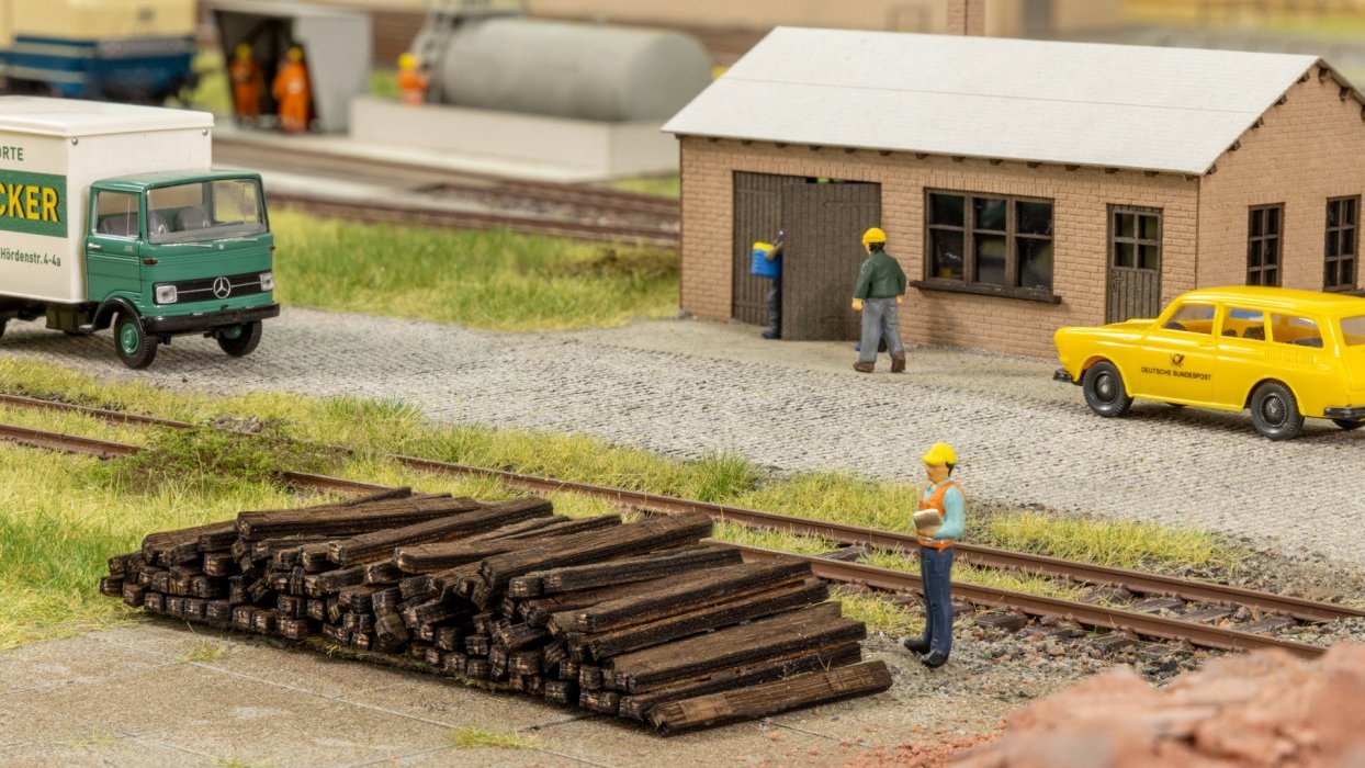 New Railway Sleepers, HO, NOCH 14299