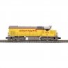 EMD GP15-1 - 3-Rail - Proto-Sound 3.0 - Trainman(R) -- Union Pacific Y733 (Armour Yellow, gray, Small Wings), O, Atlas O 2002402