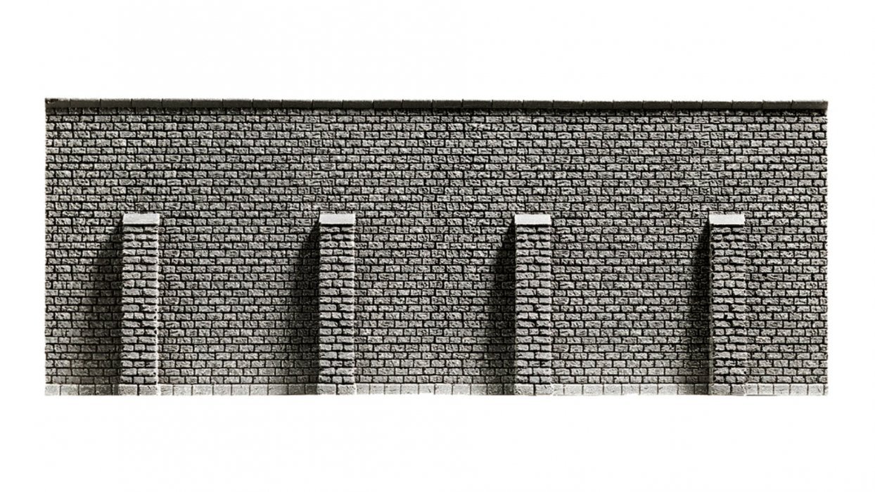 Retaining Wall, HO, NOCH 58056