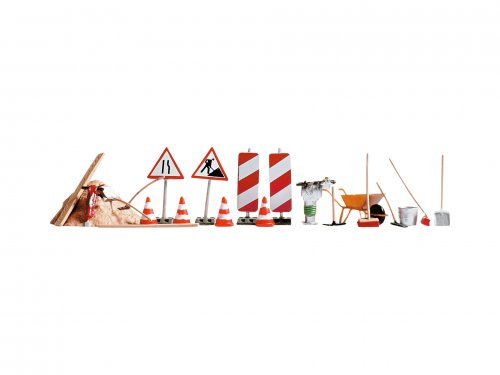 Road Building Tools, HO, NOCH 14805