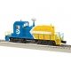 EMD SW1 - 3-Rail w/Legacy Sound, Control & Smoke -- Cargill 62 `Ruth` (yellow, blue, white), O, Lionel 2533330