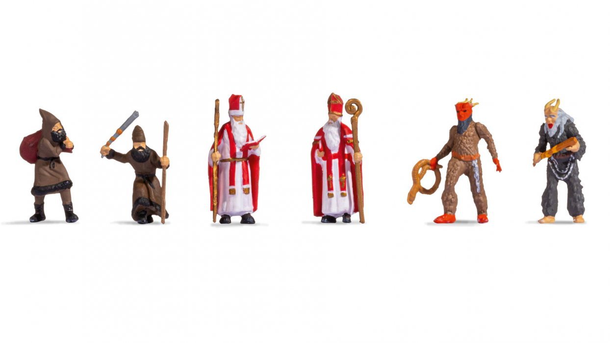 Santa Claus & Knecht Ruprecht, HO, NOCH 15929