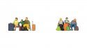 New Seated Travellers, TT, NOCH 45213