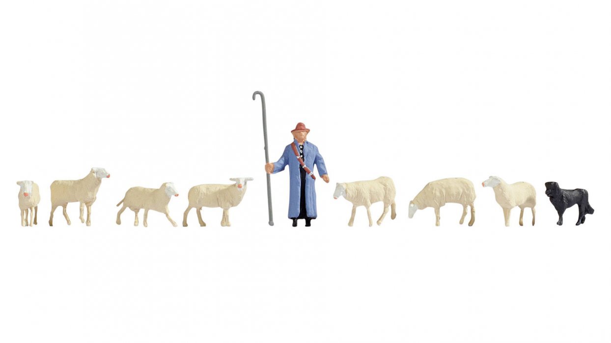 Sheep and Shepherd, N, NOCH 36748
