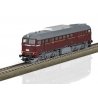 Class 120 Diesel - Sound and DCC -- German State Railroad DR 120 052 (Era IV 1976, maroon, gray), HO, Trix 25200