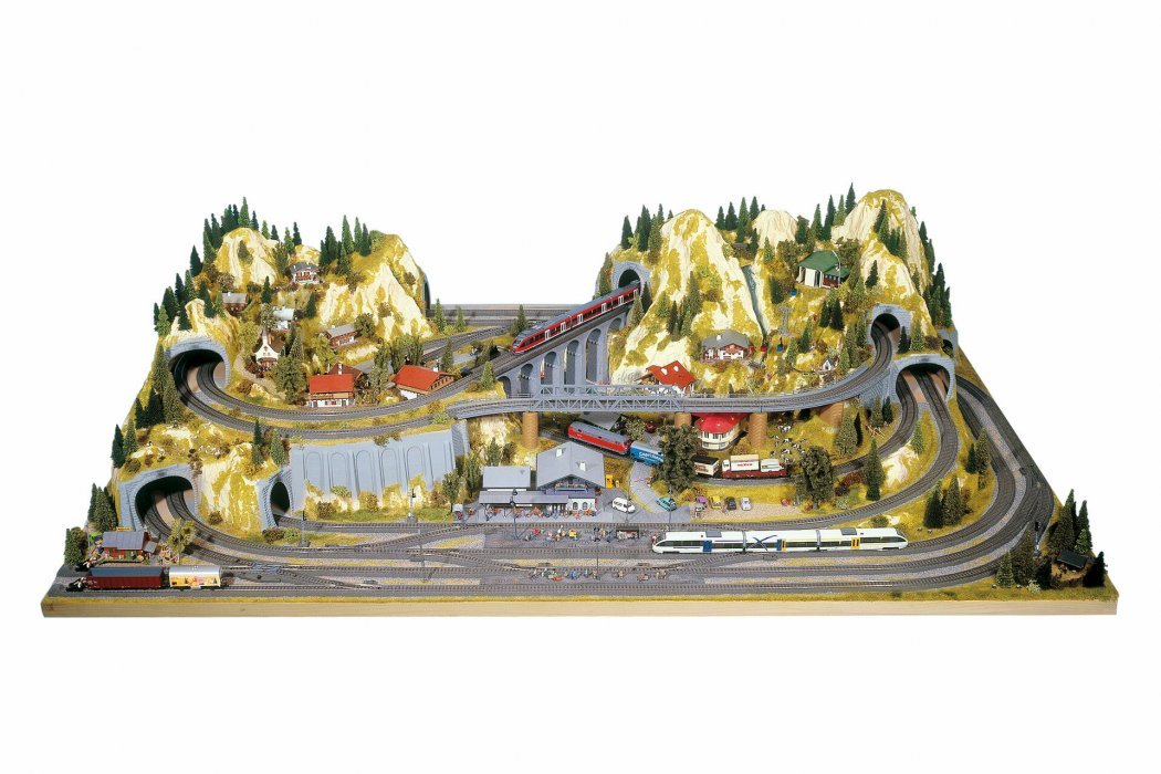 “Silvretta” Large Layout, HO, NOCH 80100