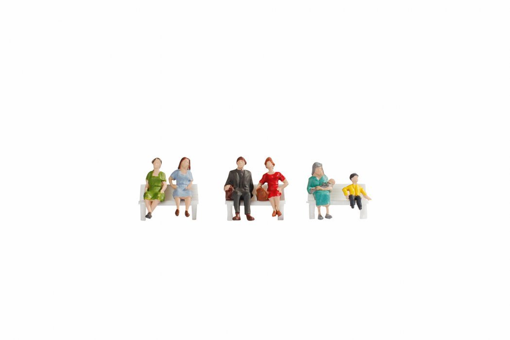Sitting People, HO, NOCH 18131