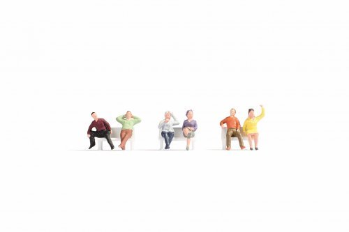 Sitting People, HO, NOCH 18132