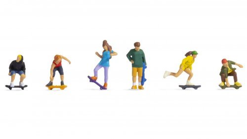 Skateboarders, HO, NOCH 15889
