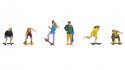 Skateboarders, HO, NOCH 15889