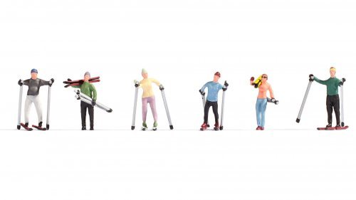 Skiers, HO, NOCH 15827