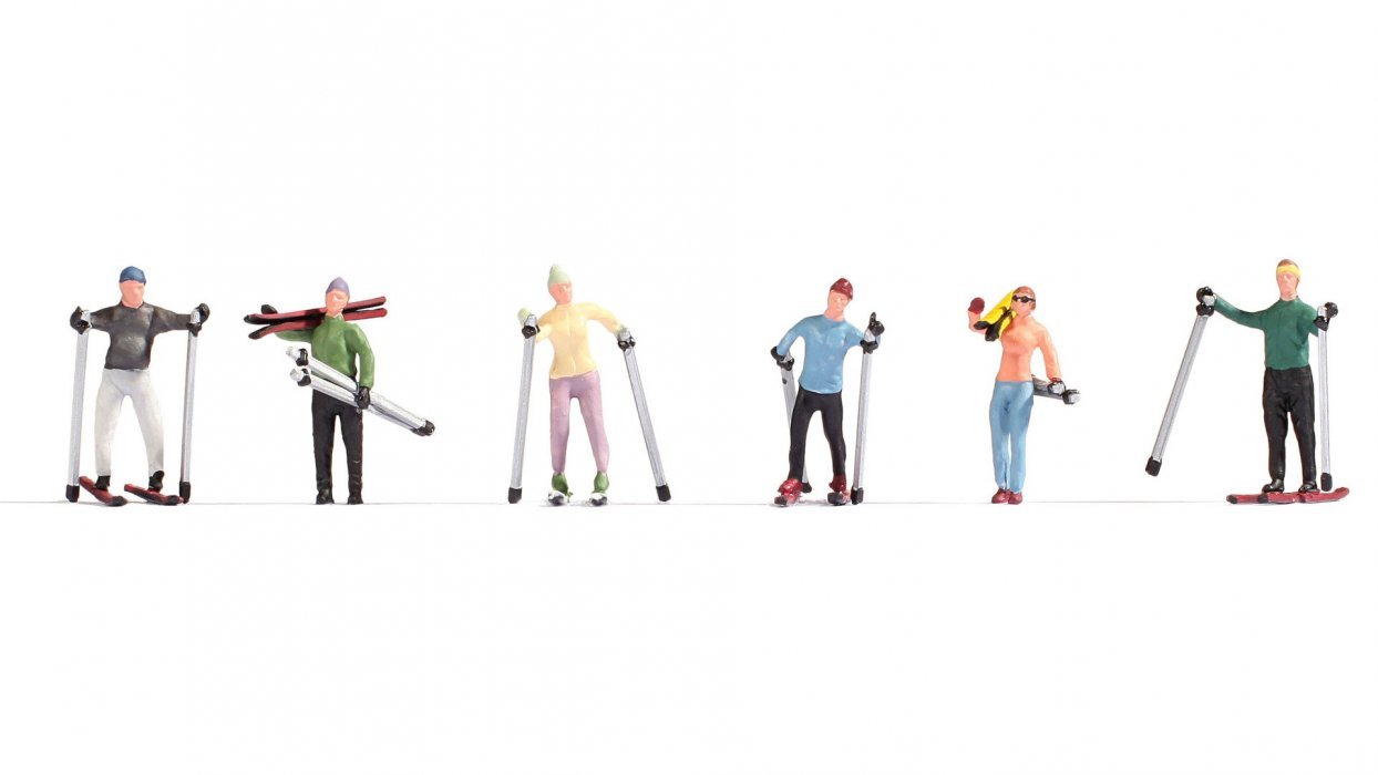 Skiers, HO, NOCH 15827