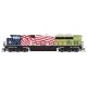 EMD SD70ACe - Sound, DCC and Smoke - Paragon4(TM) -- Kansas City Southern 4006 (Veterans Commemorative), HO, Broadway Limited Im
