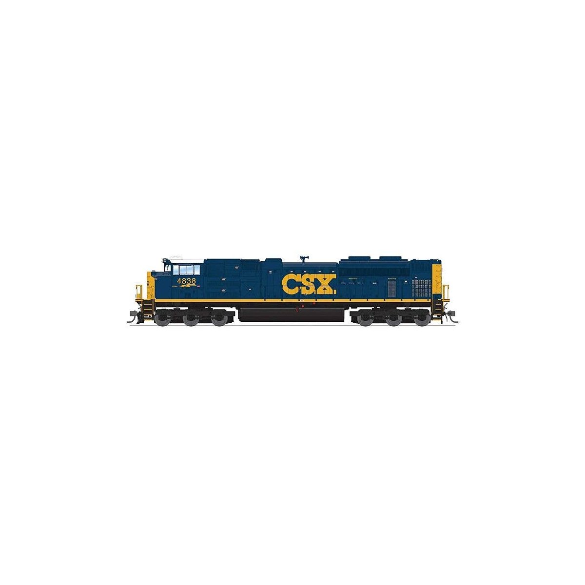 EMD SD70ACe - Sound, DCC and Smoke - Paragon4(TM) -- CSX Transportation 4845 (YN3 blue, yellow), HO, Broadway Limited Imports 86