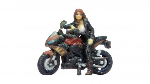 New Sports Motorbike standing, HO, NOCH 10907