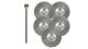 Stainless steel wire wheel brushes, All Scales, PROXXON 4528956