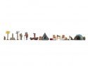 Themed Figures Set “Camping”, HO, NOCH 16201