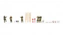 New Themed Figures Set ‘Fire Brigade Operation’, HO, NOCH 16259