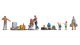 Themed Figures Set ‘Flea Market‘, HO, NOCH 16282