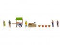 Themed Figures Set "Fruit Stall", HO, NOCH 16226