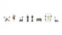 New Themed Figures Set ‘Gym’, HO, NOCH 16292