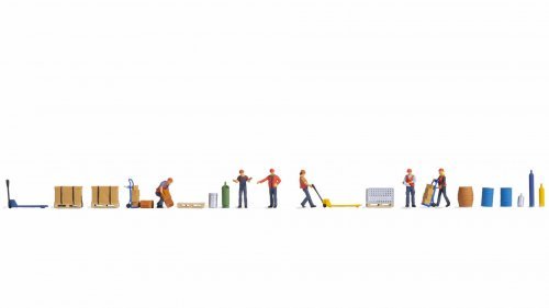 Themed Figures Set “Loading Goods”, HO, NOCH 16266