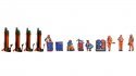 Themed Figures Set ‘Rail Depot’, N, NOCH 35900