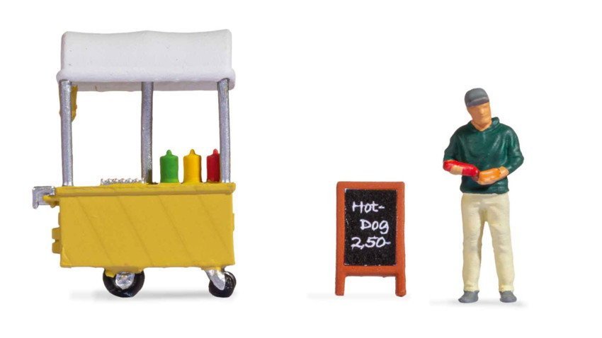 Tiny Scenes ‘Hotdog Van’, HO, NOCH 16505