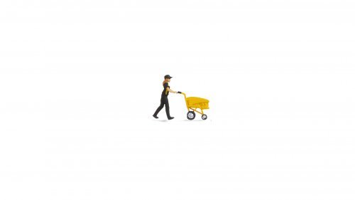 Tiny Scenes ‘Post’, HO, NOCH 16524