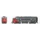 EMD F7 A-Unpowered B Set - Sound and DCC - Paragon4(TM) -- Southern Pacific 6233, 8148 (gray, red), HO, Broadway Limited Imports