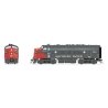 EMD F7 A-Unpowered B Set - Sound and DCC - Paragon4(TM) -- Southern Pacific 6233, 8148 (gray, red), HO, Broadway Limited Imports