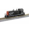 EMD NW2 - Sound and DCC -- Grand Trunk Western 7906 (black, red, white), N, Kato USA Inc 1764393S
