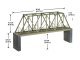 Truss Girder Bridge, HO, NOCH 67029