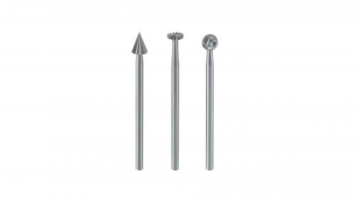 Tungsten vanadium milling bits, All Scales, PROXXON 4528720