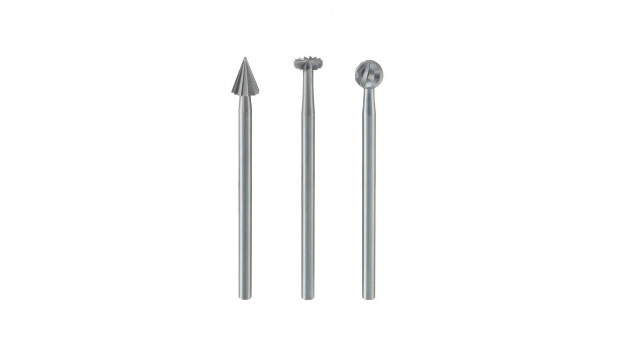 Tungsten vanadium milling bits, All Scales, PROXXON 4528720