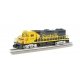 EMD GP38 - Conventional 3-Rail w/Horn & Bell - Williams(TM) -- Santa Fe 2372, O, Bachmann Industries 21225