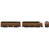 Alco FA1-FB1 Set - Standard DC -- Great Northern 442A, 442B (Pullman Green, Omaha Orange, yellow), HO, Rapido Trains Inc 37020