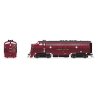EMD F3 A-Unpowered B Set - Sound and DCC - Paragon4(TM) -- Lehigh Valley 510, 511 (Cornell Red, black), HO, Broadway Limited Imp