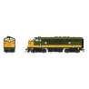 EMD F3 A-Unpowered B Set - Sound and DCC - Paragon4(TM) -- Canadian National 9003, 9004 (green, Dulux Gold), HO, Broadway Limite