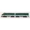 EMD FT A-B Set w/LokSound & DCC -- Southern Railway (green, aluminum), N, Intermountain Railway Company 69016S