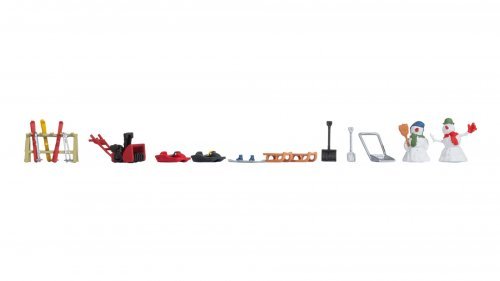 Winter Accessories, HO, NOCH 14836