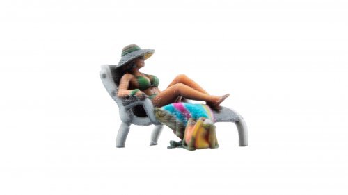 Woman in a Deckchair, HO, NOCH 10430