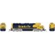 EMD SD45 Low-Nose w/Sound & DCC - Paragon4(TM) -- Santa Fe 5382 (Warbonnet blue, yellow), HO, Broadway Limited Imports 4282