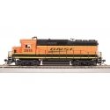 EMD GP30 Low Nose - Sound and DCC - Paragon4(TM) -- BNSF Railway 2820 (GP39-2R orange, black Wedge Logo), HO, Broadway Limited I
