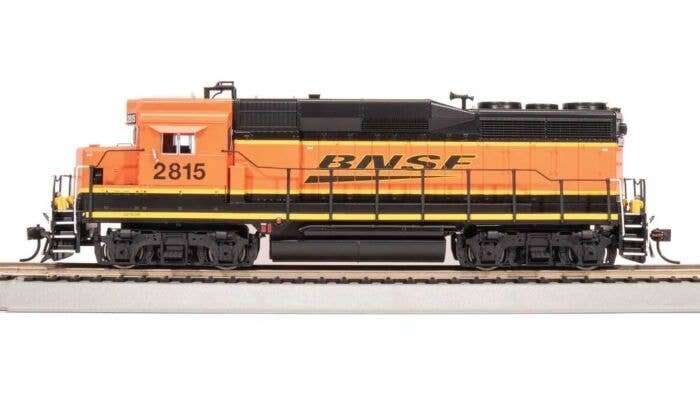 EMD GP30 Low Nose - Sound and DCC - Paragon4(TM) -- BNSF Railway 2820 (GP39-2R orange, black Wedge Logo), HO, Broadway Limited I